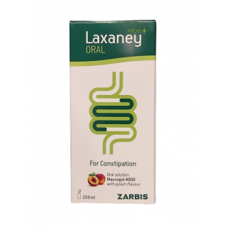 Zarbis Laxaney Macro Oral 250ml Πόσιμο Διάλυμα Macrogol 4000 Για Την Ανακούφιση από την Δυσκοιλιότητα 