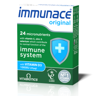 Vitabiotics Immunace 30 Caps Ανοσοποιητικό
