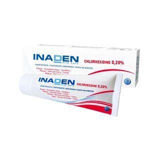Inaden Chlorhexidine 0.20% Toothpaste 75ml Οδοντόκρεμα Χλωρεξιδίνης