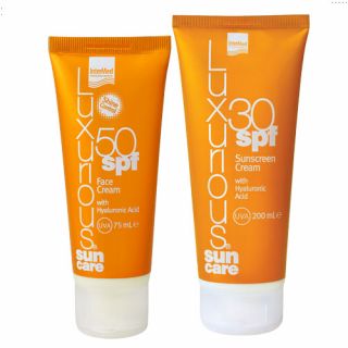 InterMed Luxurious Sun Care Face SPF50 and Body Cream SPF30