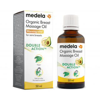 Medela Βιολογικό Έλαιο Μασάζ Στήθους 50ml