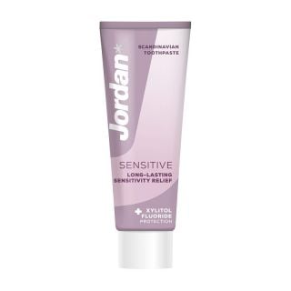 Jordan Sensitive Long-lasting Sensitivity Relief Toothpaste 75ml Οδοντόκρεμα για Ευαίσθητα Δόντια & Ούλα