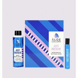 Aloe+ Colors Just Breathe Ενυδατική Κρέμα Σώματος 150ml & Eau De Toilette 10ml