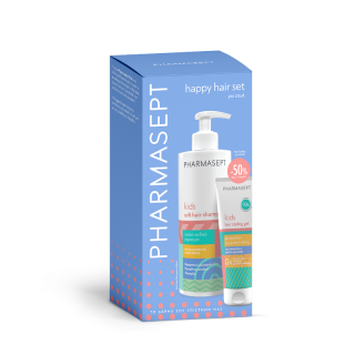 Pharmasept Promo Happy Hair Set Σετ Περιποίησης 400ml & Soft Hair Styling Gel Μαλλιών 100ml