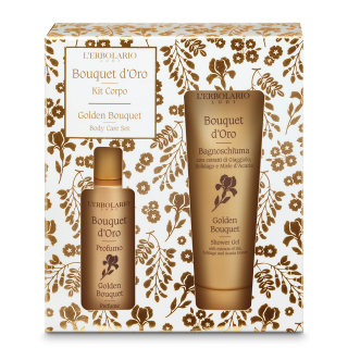 L' Erbolario Promo Bouquet D'oro Golden Bouquet Άρωμα 50ml & Αφρόλουτρο 100ml