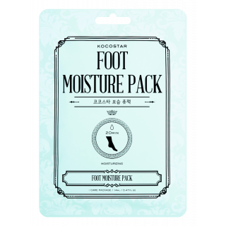 Kocostar Foot Moisture Pack 1 Pair Hydrating Foot Mask Socks with Camellia & Mint 