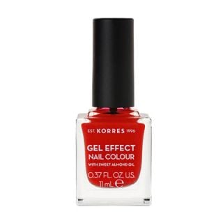 Korres Gel Effect Nail Colour, 48 Coral Red 11ml  
