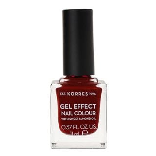 Korres Gel Effect Nail Colour, 59 Wine Red 11ml