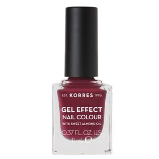 Korres Gel Effect Nail Colour, 74 Berry Addict 11ml
