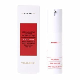 Korres Wild Rose Vitamin C Day Cream Oily Skin 30ml 
