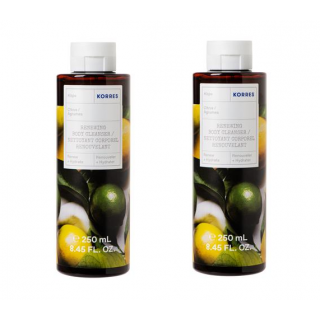 Korres Αφρόλουτρο Κίτρο 2 x 250ml 1 + 1  ΔΩΡΟ