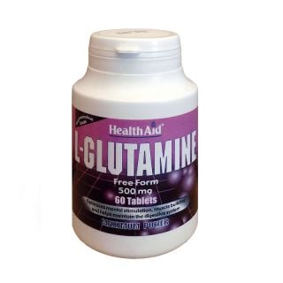Health Aid L-Glutamine 60 Tabs Γλουταμίνη