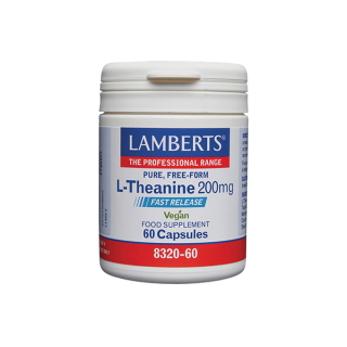 Lamberts L-Theanine 200mg 60 Tabs Θειανίνη 