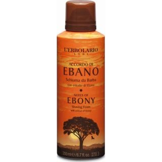 L' Erbolario Notes Of Ebony Shaving Foam 200ml Αφρός Ξυρίσματος