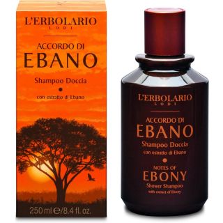 L' Erbolario Notes Of Ebony Shower-Shampoo 250ml Αφρόλουτρο-Σαμπουάν