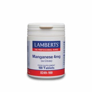 Lamberts Manganese 4Mg 100 Tabs