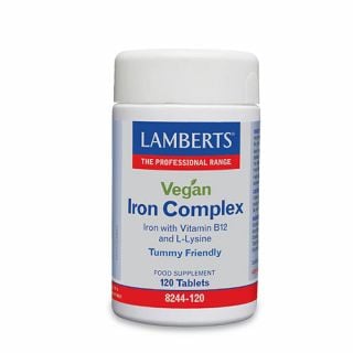 Lamberts Vegan Iron Complex 120 Tabs