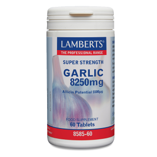 Lamberts Garlic 8250mg 60 Tabs Σκόρδο