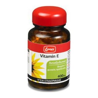 Lanes Vitamin E 400iu 30 Caps Antioxidant