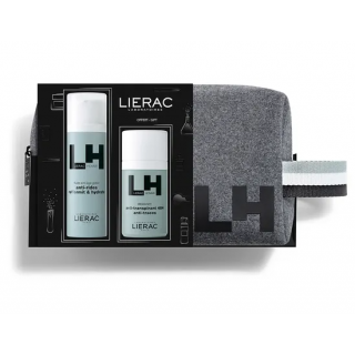 Lierac Homme Xmas Promo: Global Anti-Aging Fluid Λεπτόρρευστη Αντιγηραντική Κρέμα 50ml & Deodorant Αποσμητικό 50ml Σε Εορταστικό Νεσεσέρ
