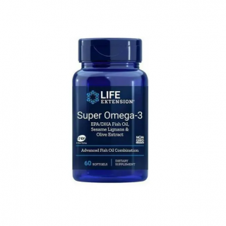Life Extension Super Omega-3 60 Softgels Ευεργετικά Ιχθυέλαια