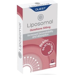 Quest Liposomal Glutathione 500mg 30Caps