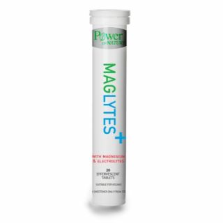 Power Health Maglytes+ with Magnesium & Electrolytes 20eff Συμπλήρωμα Διατροφής με Μαγνήσιο & Ηλεκτρολύτες 