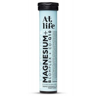 AtLife Magnesium + B complex + CoQ10 20 Eff. Tabs