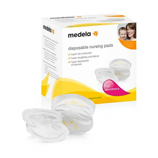 Medela Επιθέματα Στήθους Μιας Χρήσης Λευκά Disposable Bra Pads 30Τεμ.