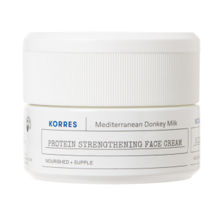 Korres Mediterranean Donkey Milk 40ml Ενισχυμένη Κρέμα Προσώπου Με Πρωτεΐνες Protein Strengthening Face Cream