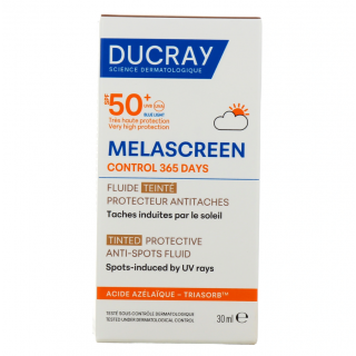 Ducray Melascreen Control 365 Days Spf50+ Tinted Protective Anti-Spots Fluid 30ml