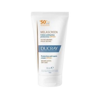 Ducray Melascreen UV SPF50+, 50ml Κατά Των Καφέ Κηλίδων Για Ξηρό Δέρμα