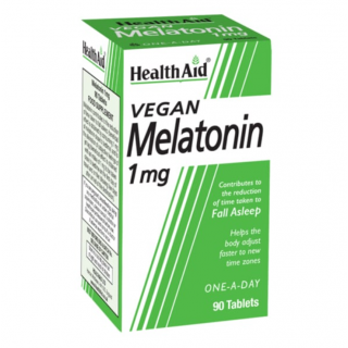 Health Aid Vegan Melatonin Μελατονίνη 1mg 90tabs