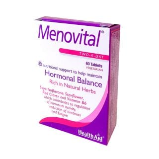 Health Aid Menovital Menopause 60 Tabs Εμμηνόπαυση