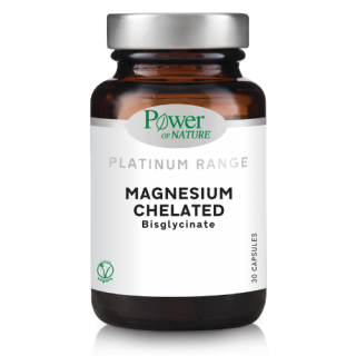 Power Health Platinum Range Magnesium Chelated 30caps Συμπλήρωμα Διατροφής Μαγνησίου