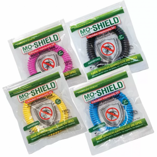 Mo-Shield Insect Repellent Band Απωθητικό Βραχιόλι για Κουνούπια 1 Τεμάχιο