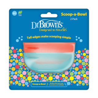 Dr. Brown's Designed to Nourish™ Scoop-a-Bowl 4m+ (TF021) 2pcs
