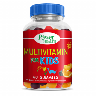 Power Health Multvitamin for Kids 60gummies Πολυβιταμινούχο Συμπλήρωμα Διατροφής για Παιδιά