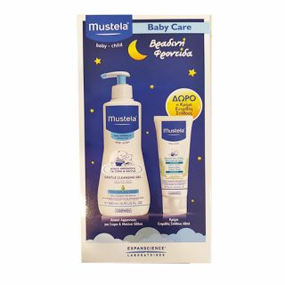 Mustela Gentle Cleansing Gel 500ml + Soothing Chest Rub 40ml