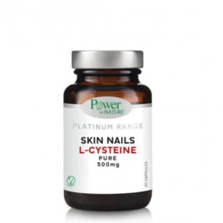 Power Health Skin Nails L-Cysteine Pure 500mg 30caps Συμπλήρωμα Διατροφής για Δέρμα & Νύχια