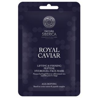 Natura Siberica Royal Caviar Lifting & Firming Peptide Hydrogel Face Mask 30gr Μάσκα Προσώπου Για Ανόρθωση & Σύσφιξη