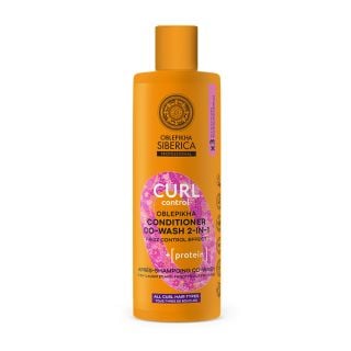 Natura Siberica Oblepikha Curl Conditioner Co-Wash 2in1 for all Curl Hair Types 400ml