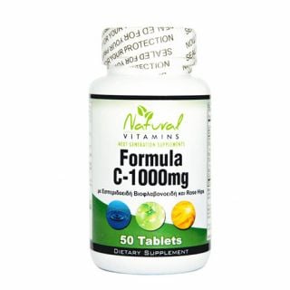 Natural Vitamins Formula C 1000mg 50 Tabs