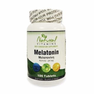Natural Vitamins Melatonin 100 Tabs