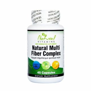 Natural Vitamins Natural Multi Fiber Complex 45 Caps