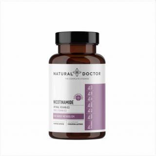 Natural Doctor Nicotinamide Pure Vitamin B3 90 Caps Βιταμίνη B3 για Ενίσχυση του Νευρικού Συστήματος & Παραγωγή Ενέργειας