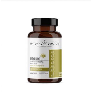 Natural Doctor Easy Digest Optimal Vegan Digestive Enzyme Blend 60 Caps Πεπτικά Ένζυμα Φυτικής Προέλευσης