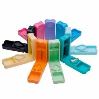 Natural Products Pill Cutter Various Colors 1item
