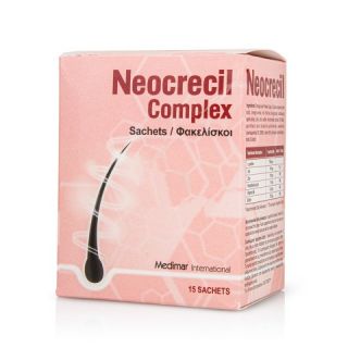 Medimar Neocrecil Complex 15 Φακελάκια για Μαλλιά και Νύχια