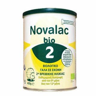 Novalac ΒΙΟ 2 Γάλα Σκόνη 400gr